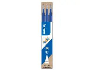 Produktfoto för Pilot Refill Frixion 0,7mm blå 3/FP