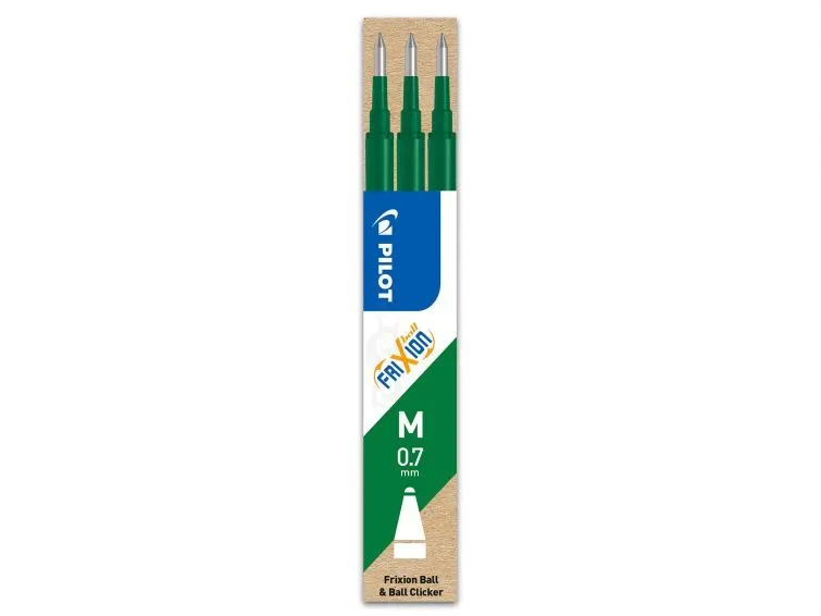 Alternativ bild 0 för Pilot Refill Frixion 0,7mm grön 3/FP
