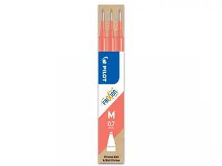 Produktfoto för Pilot Refill Frixion 0,7mm korall 3/fp