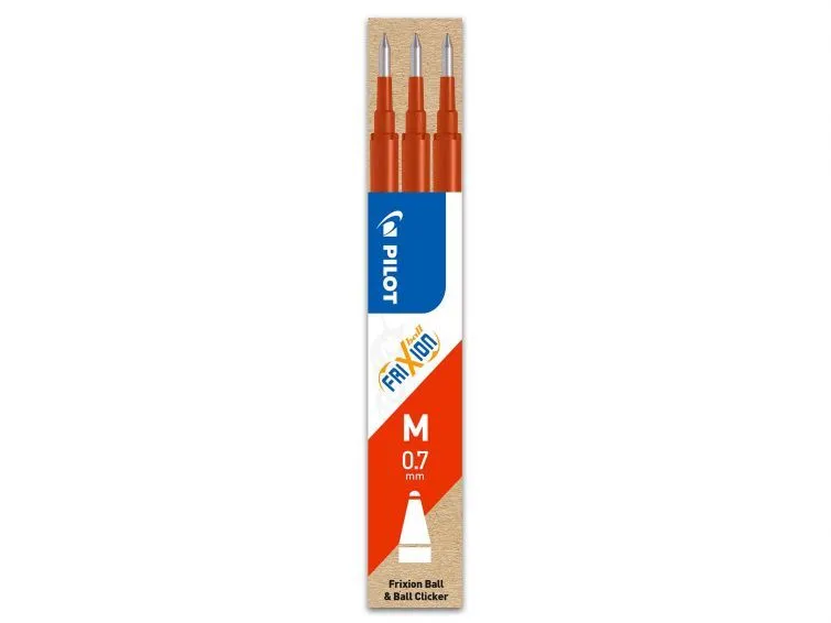 Alternativ bild 0 för Pilot Refill Frixion 0,7mm röd 3/FP