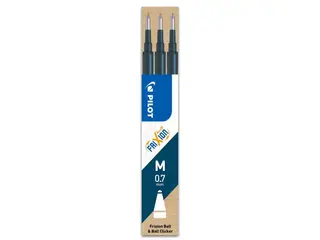 Produktfoto för Pilot Refill Frixion 0,7mm svartblå 3/FP