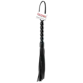 Produktfoto för Pipedream Fetish Fantasy: Beaded Cat-O-Nine Tails, svart