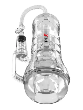 Produktfoto för Pipedream PDX Elite: ViewTube Vac XXL, See-Thru Stroker with Pump