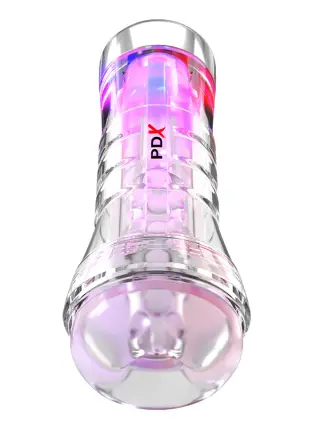 Produktfoto för Pipedream PDX Elite: ViewTube XXL, See-Thru LED Stroker