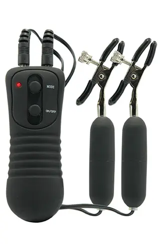 Produktfoto för Pipedream Vibrating Nipple Clamps Vibrerande bröstklämmor