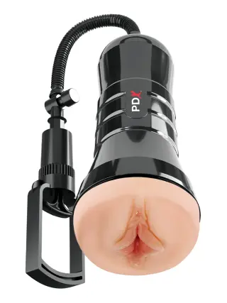 Produktfoto för Pipedream Wet Pussies:  Super Sucker XXL, Self-Lubricating Stroker