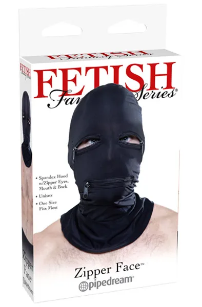 Bild 2 för Pipedream Zipper Face Hood BDSM mask