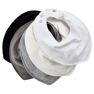 Produktfoto för Pippi Drybib 5-pack (Vit)
