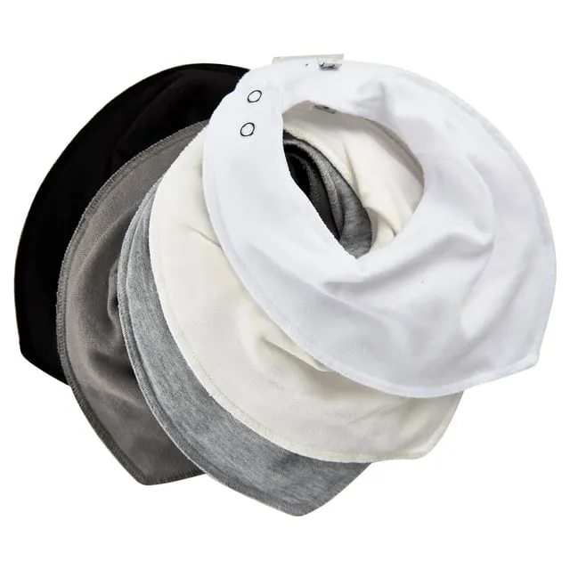 Alternativ bild 0 för Pippi Drybib 5-pack (Vit)