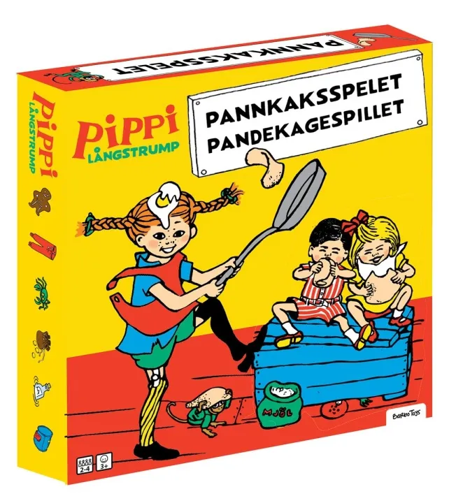 Alternativ bild 0 för Pippi Langstrømpe - Pandekagespillet