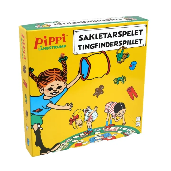 Alternativ bild 0 för Pippi Langstrømpe - Tingfinder spillet