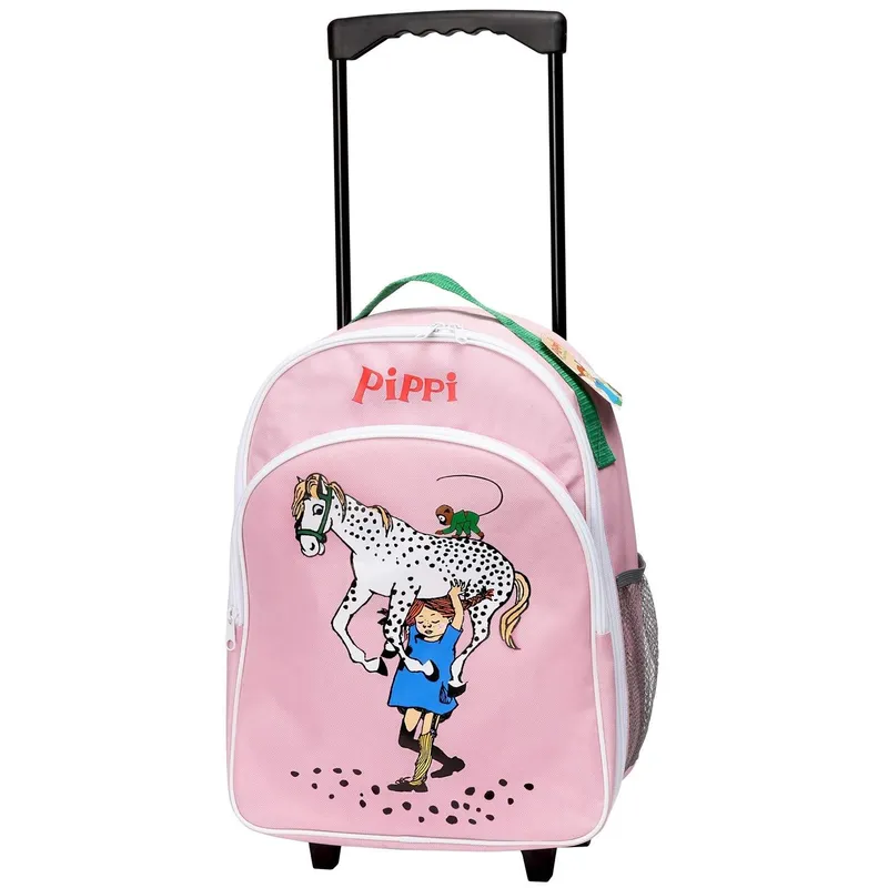 Bild 1 för Pippi Långstrump Rullväska (Rosa)