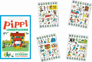Produktfoto för Pippi Stickers Villa Villekulla w. 140 sticker