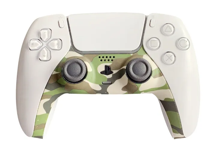 Alternativ bild 0 för PIRANHA PS5 Controller Skin - Camo Green