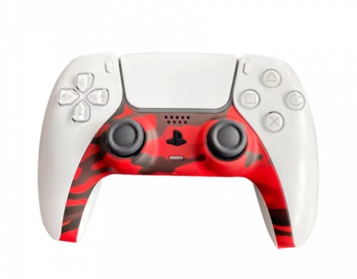 Alternativ bild 0 för PIRANHA PS5 Controller Skin - Camo Red