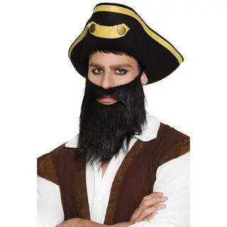 Produktfoto för Piratskägg Svart