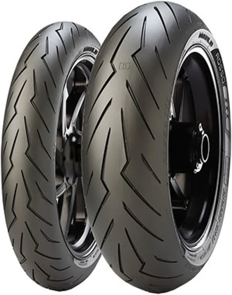 Bild 2 för Pirelli Diablo Rosso III ( 110/70 R17 TL 54H M/C, Framhjul )