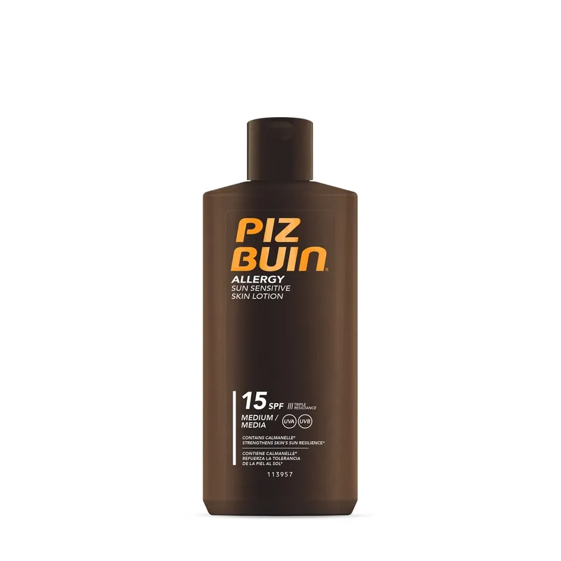 Bild 2 för Piz Buin Allergy Sun Sensitive Lotion SPF 15 200 ml