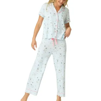 Alternativ bild 0 för PJ Salvage Paws And Breathe Pyjama Blå Mönstrad Small Dam