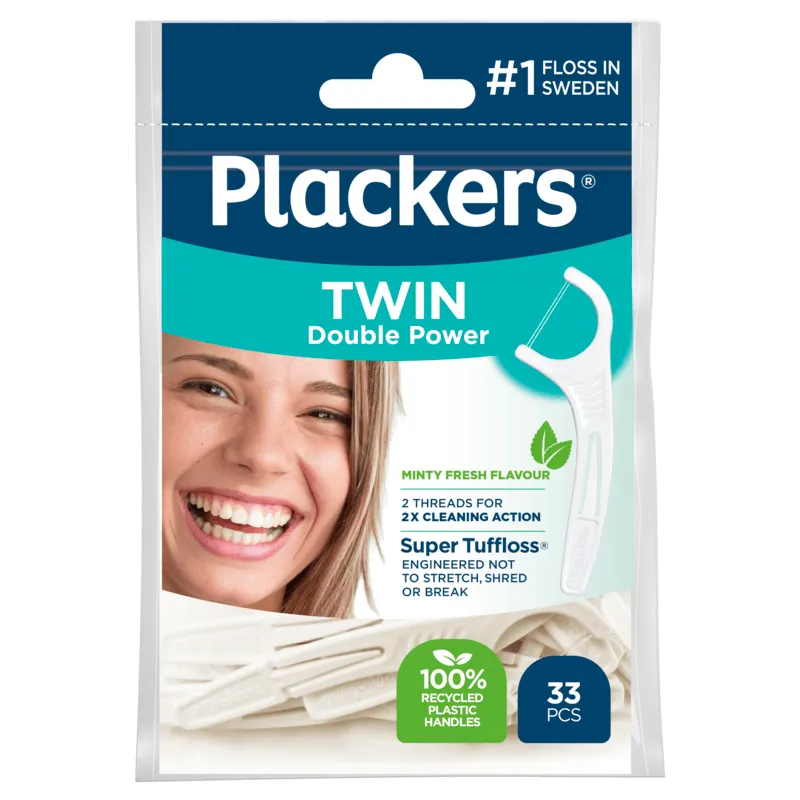 Bild 1 för Plackers Twin 33-pack