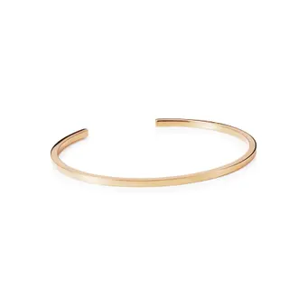 Produktfoto för Plain Cuff Guld S
