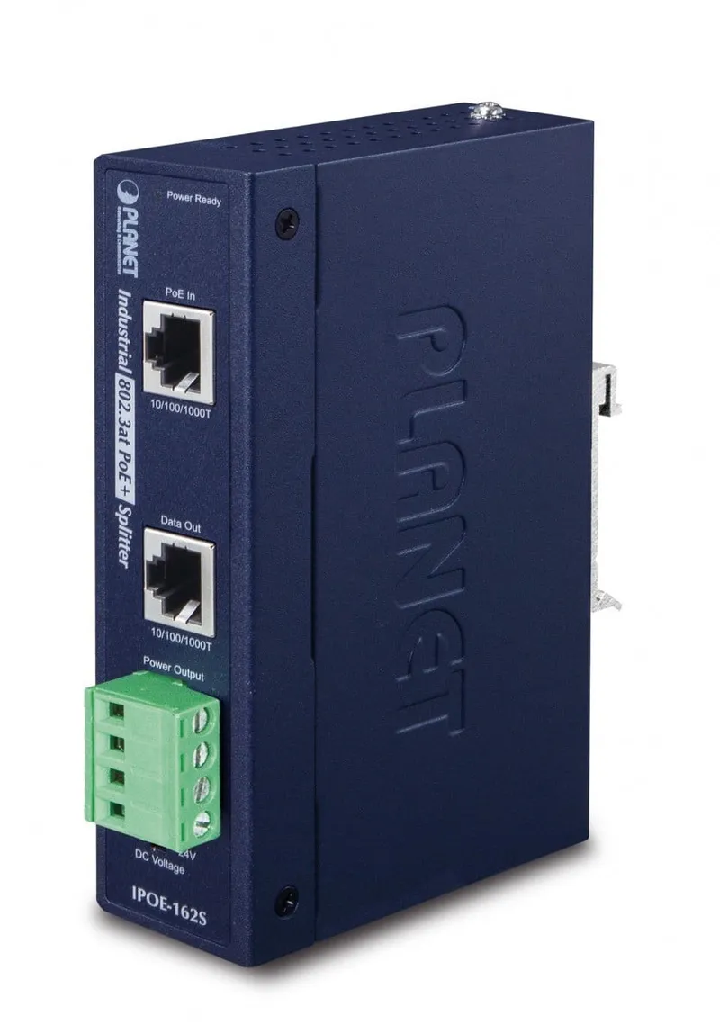 Alternativ bild 0 för PLANET Splitter IPOE-162S 56V DC 2X RJ45 Strömförsörjning - 25 Watt - 80 Plus