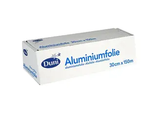 Produktfoto för Plåtfolie duni, i styckningslåda, 30 cm x 150 m