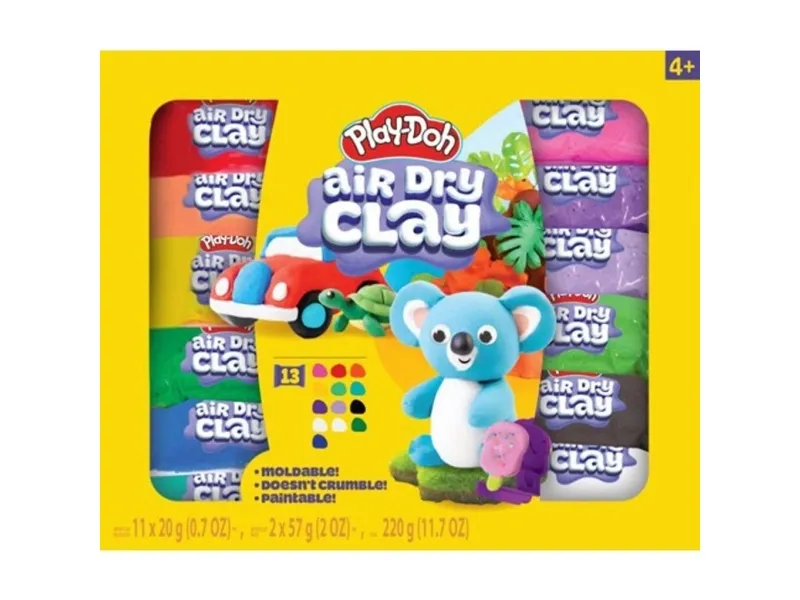 Alternativ bild 0 för Play-Doh Air Dry Clay Variety Kit