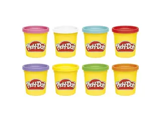 Produktfoto för Play-Doh Rainbow 8 Pack Solid 680G