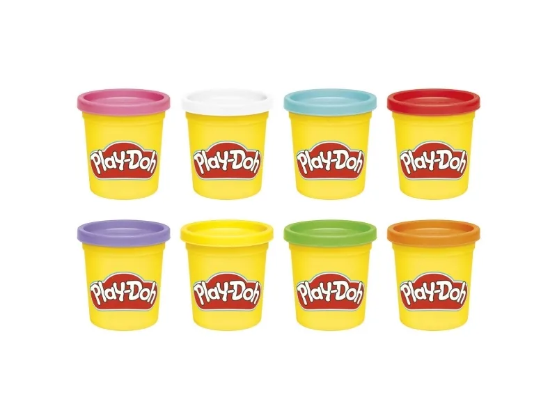 Alternativ bild 0 för Play-Doh Rainbow 8 Pack Solid 680G