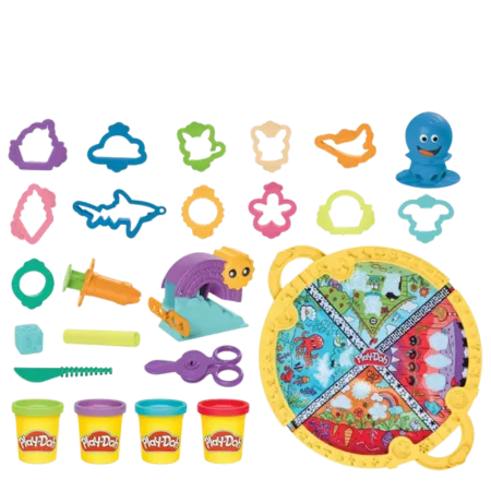 Bild 2 för Play-Doh startset Fold and Go Aktivitetsmatta