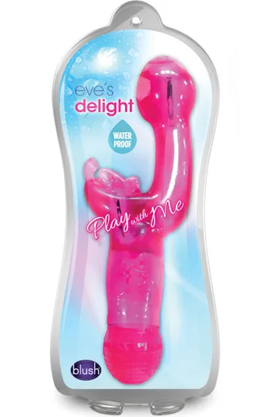 Bild 2 för Play With Me Eves Delight Pink Rabbitvibrator