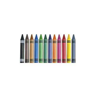 Produktfoto för PLAYBOX Vaxkrita Jumbo 12 färger