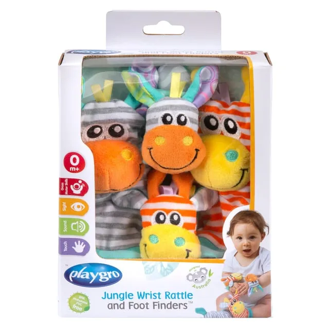 Alternativ bild 0 för Playgro - Wrist Rattle and Foot Fingers