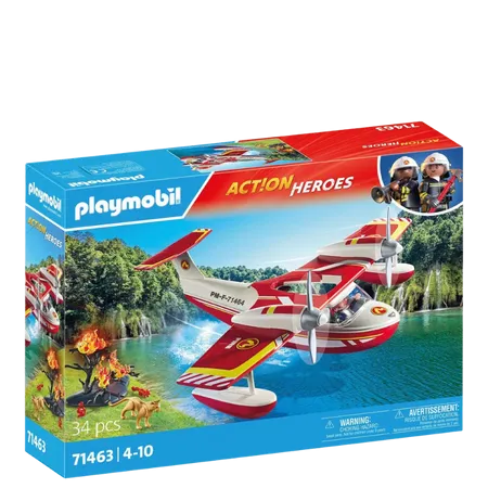 Bild 2 för Playmobil Action - Firefighting Sea plane with extinguishing function