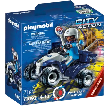 Bild 2 för Playmobil City Action 71092, Polis, 4 År, Multifärg, Plast