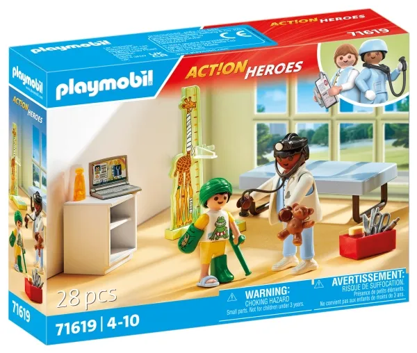 Alternativ bild 0 för Playmobil City Life - Pediatrician with Teddy Bear