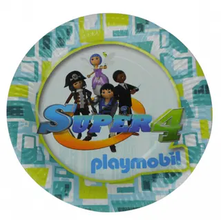 Produktfoto för Playmobil Super4 tallrikar 6-pack