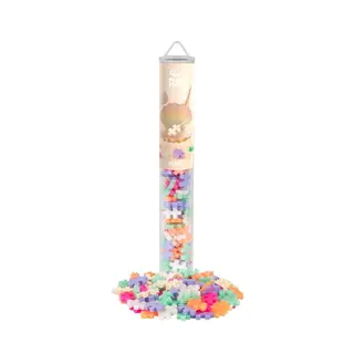Produktfoto för Plus-Plus 3D Byggsats 100-bitar i tub (Pearl mix)