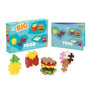 Produktfoto för Plus-Plus BIG Aktivitetsset Mat