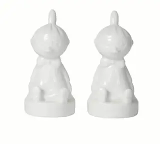 Produktfoto för Pluto Design - Mumin Lilla My Salt och Pepparkar 2-pack Vit