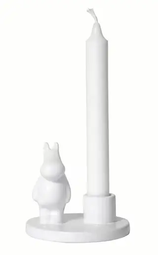 Produktfoto för Pluto Design - Mumin Ljusstake 8,8,x10 cm Vit