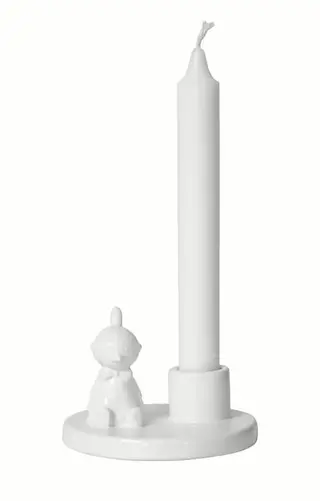 Produktfoto för Pluto Design - Mumin Ljusstake Lilla My 7,5x10 cm Vit