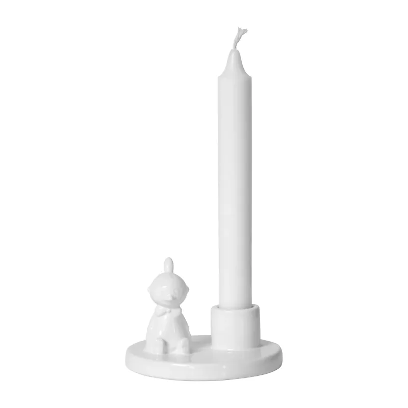 Alternativ bild 0 för Pluto Design - Mumin Ljusstake Lilla My 7,5x10 cm Vit