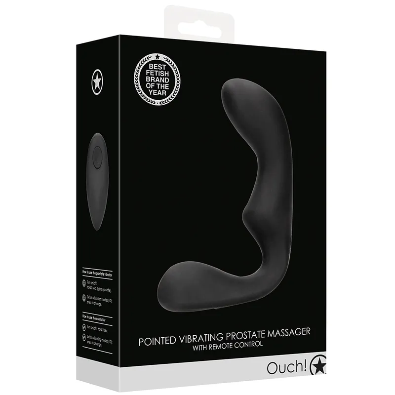 Bild 2 för Pointed Vibrating Prostata Massager