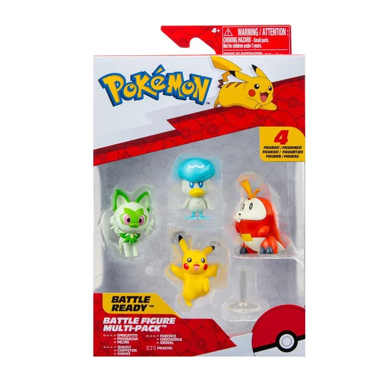 Alternativ bild 0 för POKEMON BATTLE FIGURE GEN IX 4 PK