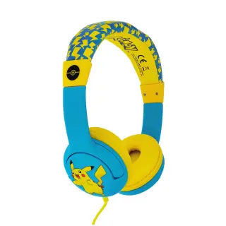 Produktfoto för Pokemon Hörlur Junior On-Ear Pikachu
