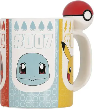 Produktfoto för Pokémon  - Mug 3D Pokéball 460 ml