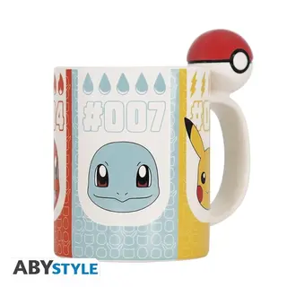Produktfoto för Pokémon  - Mug 3D Pokéball 460 ml