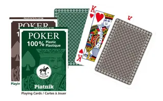 Produktfoto för Pokerkortlek i plast
